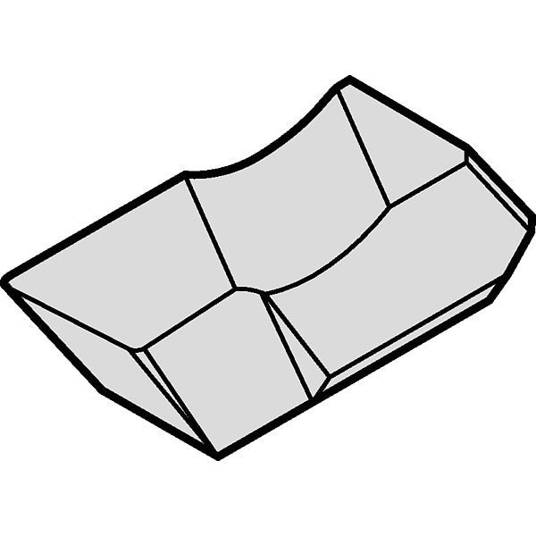 Grooving/Parting Insert, NG-1L, Carbide