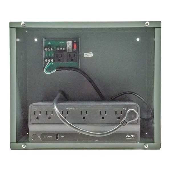 Backup Power Control Ctr, 600VA UPS
