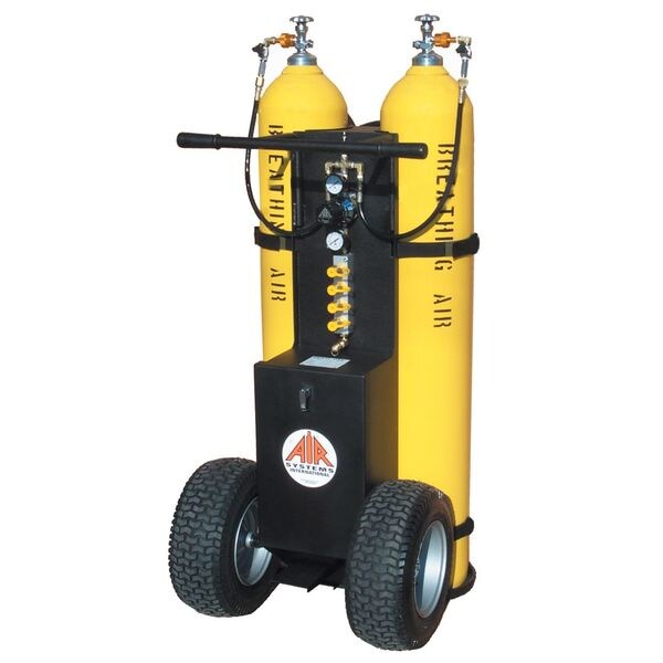 Breathing Air Cylinder, 5000 psi, Steel