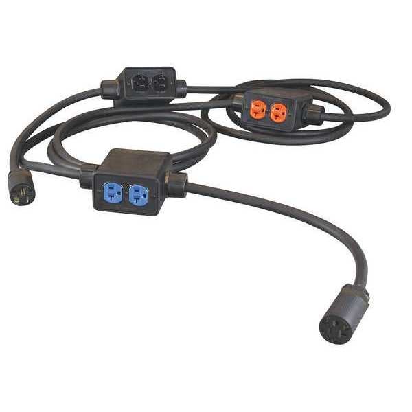 30 ft. 12/3 6-Outlet Power Stringer SOOW
