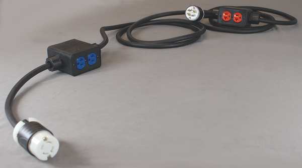 30 ft. 12/4 4-Outlet Power Stringer SOOW