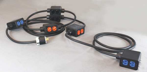 60 ft. 10/5 12-Outlet Dead End Power Stringer SOOW