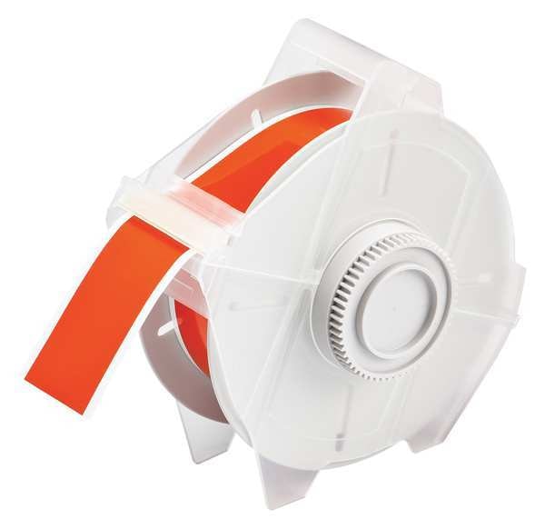 Tape Cartridge, Orange, 50 ft. L