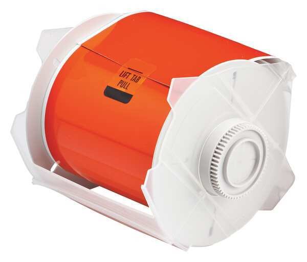 Tape Cartridge, Orange, 50 ft. L, 4 In. W