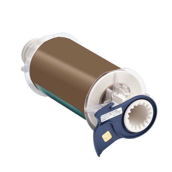Label Tape Cartridge, Gold, Labels/Roll: Continuous