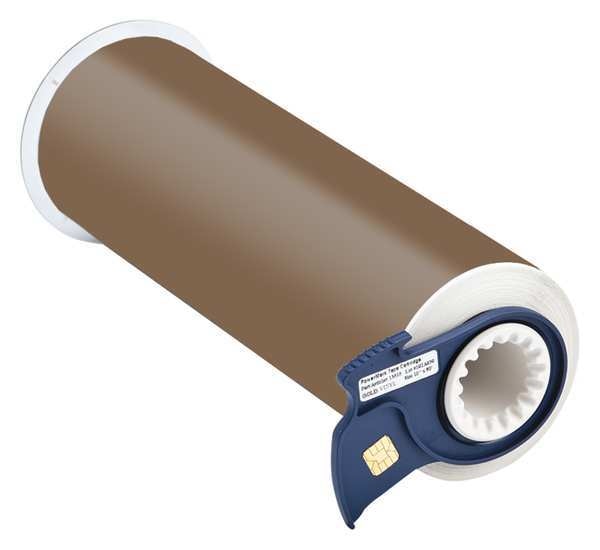 Label Tape Cartridge, Gold, Labels/Roll: Continuous