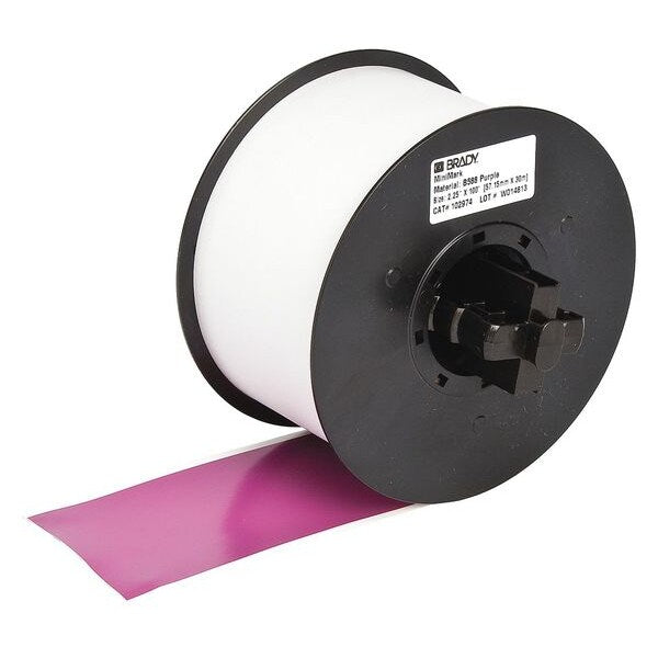 Tape Cartridge, Purple, 100 ft. L