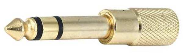 1/4Inch S Plug to 3.5mm S Jack, Metal