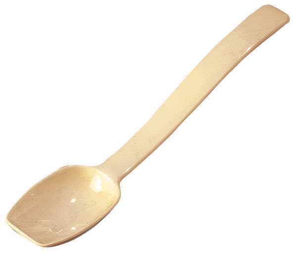 Solid Spoon, Beige, 8 In, PK12
