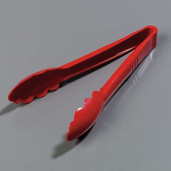 Utility Tong, Red, 8.85 In, PK12