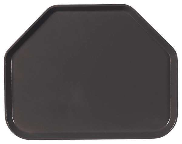 Glasteel Tray, 14 x 18, Black, PK12