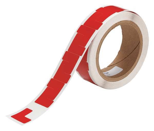 Marking Tape, L, 1In W, 1In L, PK750