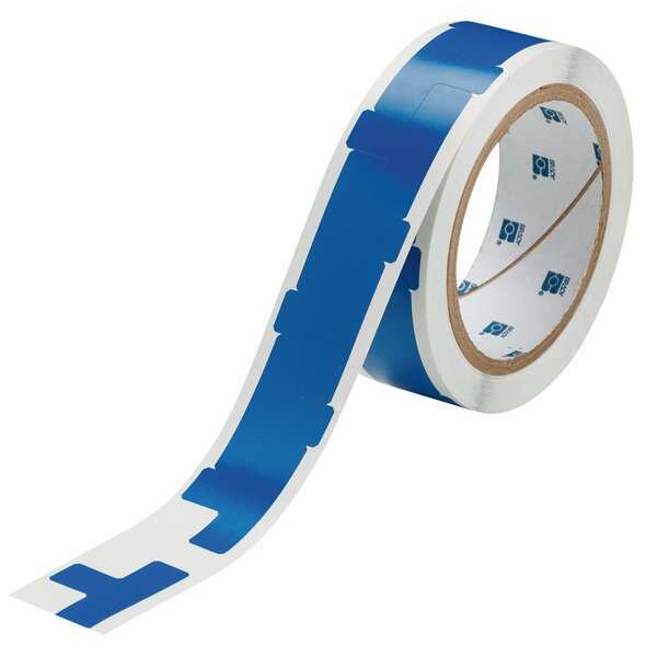 Corner Marking Tape, T, 1In W, 1In L, PK545