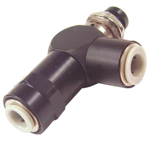 Control Valve, 3-Way, 1/4 In Push-In