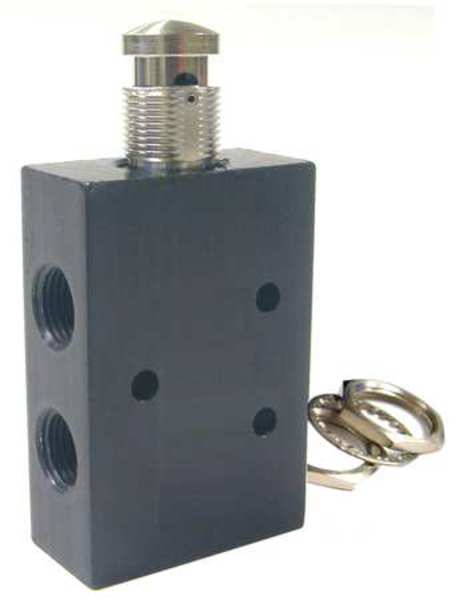 Control Valve, 5-Way, 1/8 In FNPT