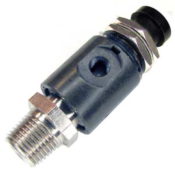 Control Valve, 3-Way, 1/8 In x #10-32 FNPT