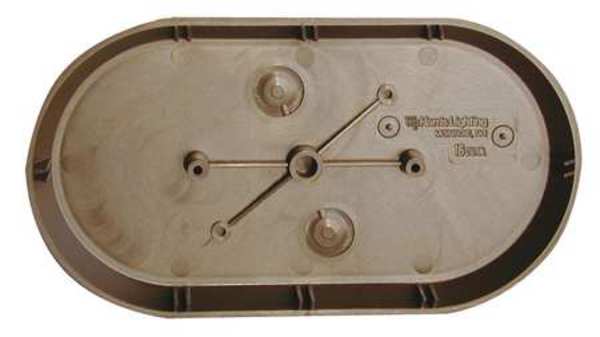 Surface Mnt Wiring Box, Bronze, 9 InL