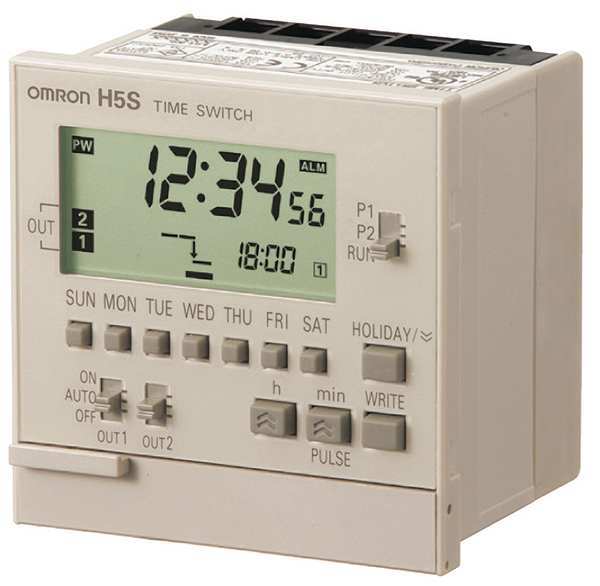 Electronic Timer, 7 Days, (2) SPST-NO