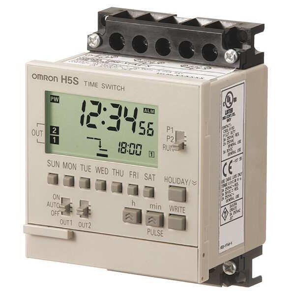 Electronic Timer, 7 Days, (2) SPST-NO
