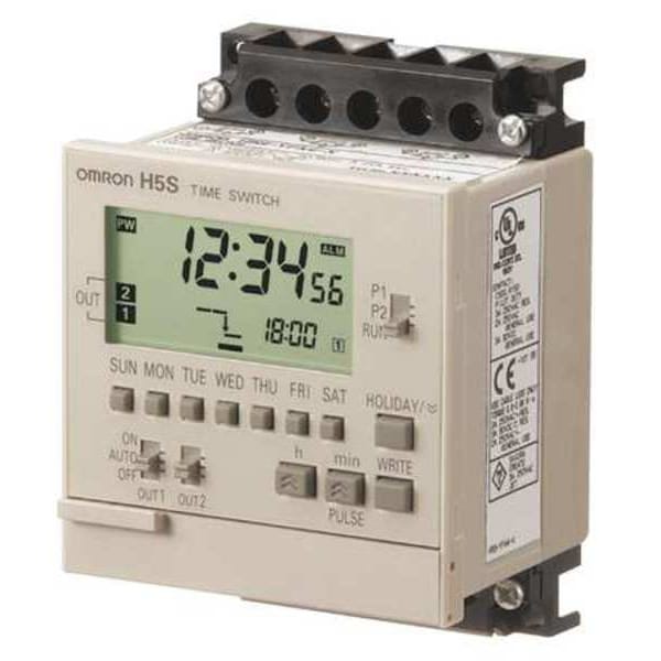 Electronic Timer, 7 Days, (2) SPST-NO