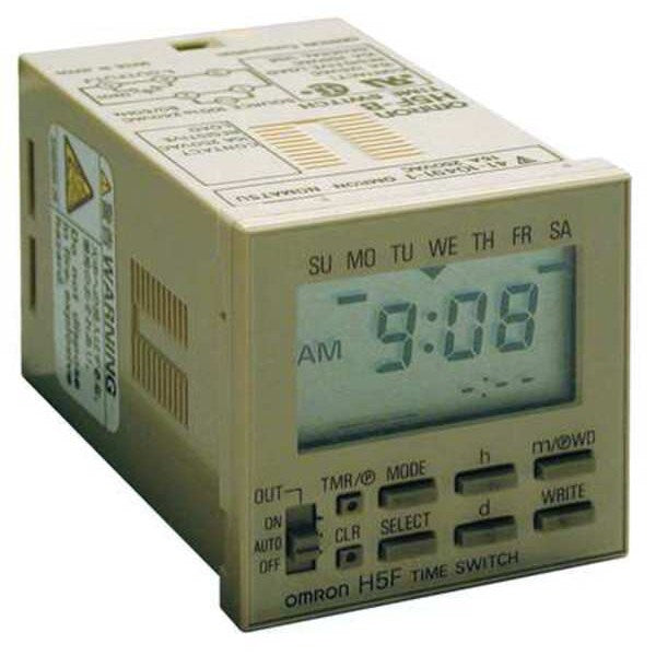 Electronic Timer, 7 Days, SPST-NO