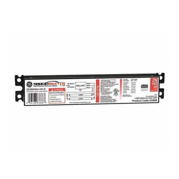 GE LIGHTING 142/145 Watts, 2 Lamps, Electronic Ballast