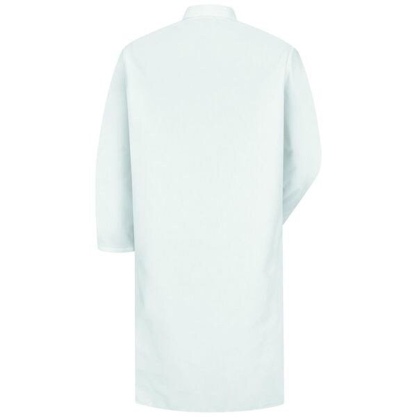 Unisex White Polyester Coat size XL