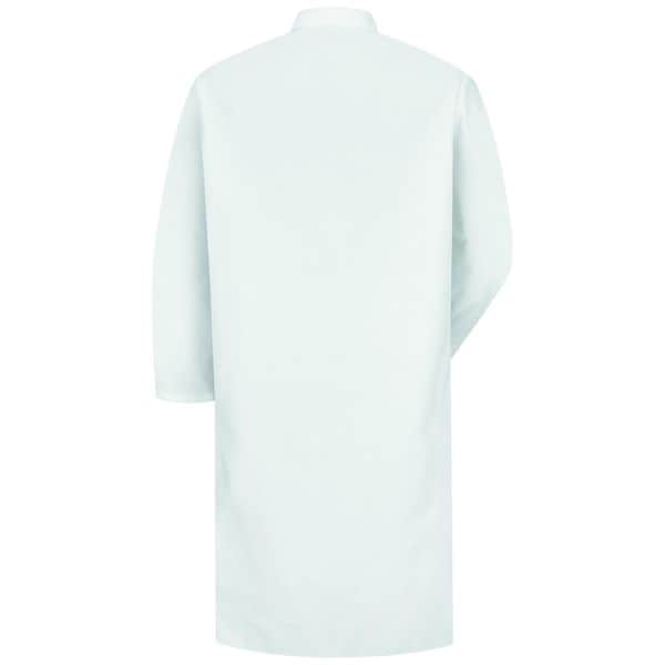 Unisex White Polyester Coat size M