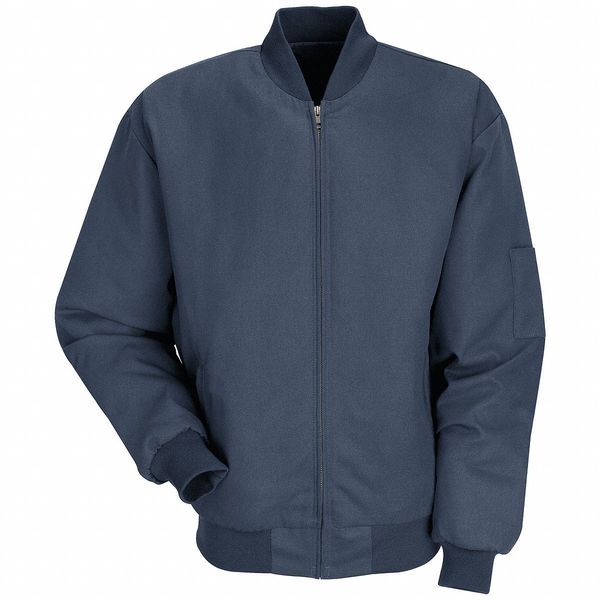 Men's Blue Polyester/Cotton Jacket size XL