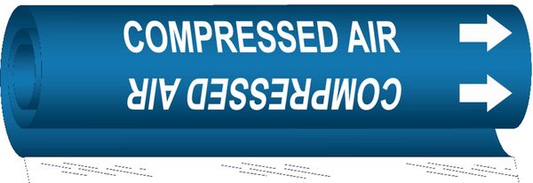 Pipe MarkeCompressed AiBl, 1/2to1-3/8 In