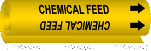 Pipe Markr, Chemical Feed, Y, 1/2to1-3/8 In