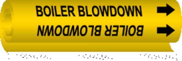 Pipe Mrkr, Boiler Blow Down, 1-1/2 to2-3/8, 5636-I