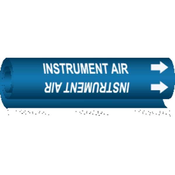 Pipe Mrkr, Instrument Air, 1-1/2to2-3/8 In, 5716-I