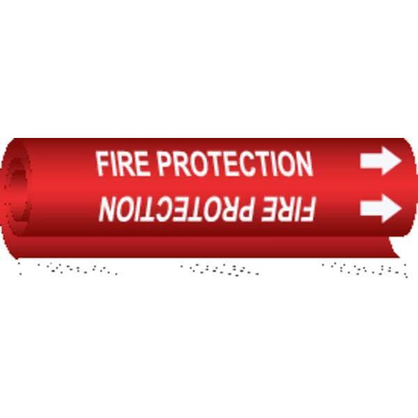 Pipe MarkeFire Protection, 1/2to1-3/8 In