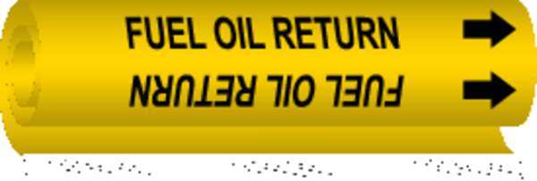 Pipe Markr, Fuel Oil Return, 1/2to1-3/8 In