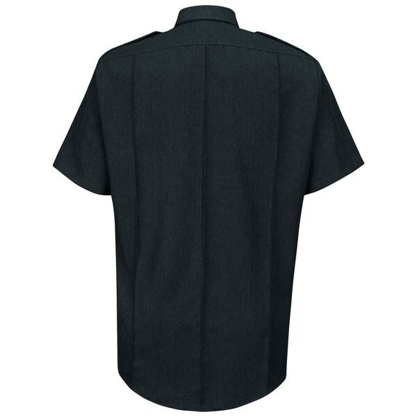 Sentry Shirt, SS, Black, Neck 17-1/2 In.