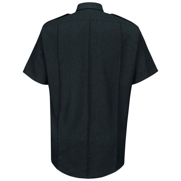 Sentry Shirt, SS, Black, Neck 19-1/2 In.