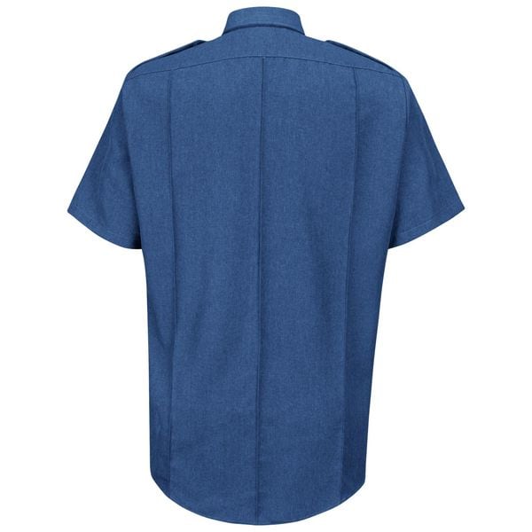 Sentry Shirt, SS, Blue, Neck 14-1/2 In.