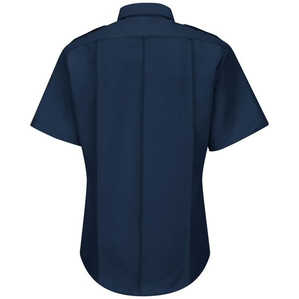 Sentry Shirt, SS, Navy, Neck 17 In.