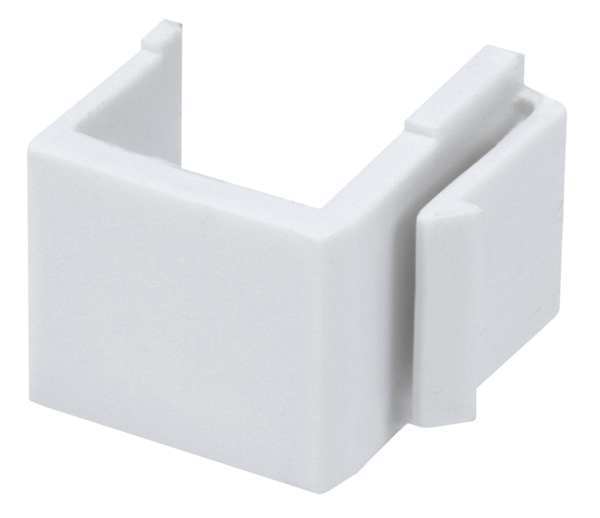 WallPlate Blank Insert, White, PK10