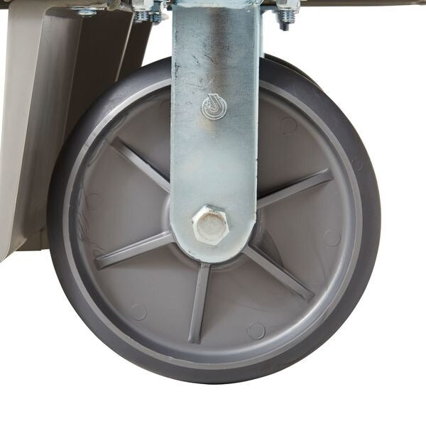 Housekeeping Cart, Gray, Polypropylene