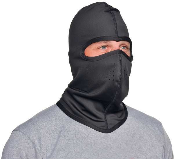Heated Balaclava, Black, Universal