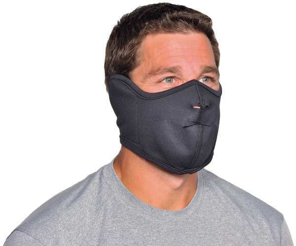 Heated Face Mask, Black, Universal