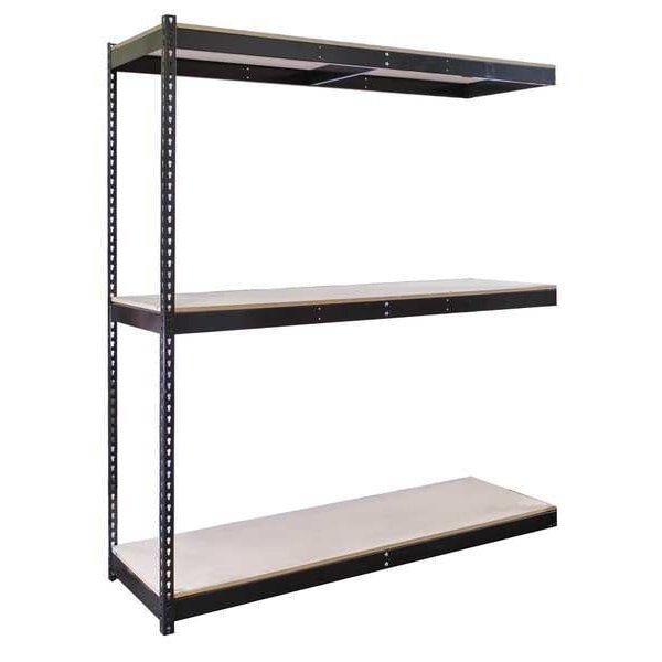 Boltless Shelving Add-On, 96x36, 3 Shelf