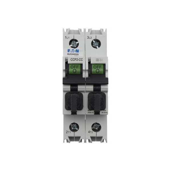 Finger-Safe Fuse Block with Disconnect Switch 2 Pole, CCP Series