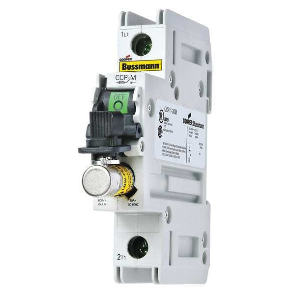 Finger-Safe Fuse Block with Disconnect Switch 1 Pole, CCP Series