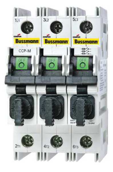 Finger-Safe Fuse Block with Disconnect Switch 3 Pole, CCP Series