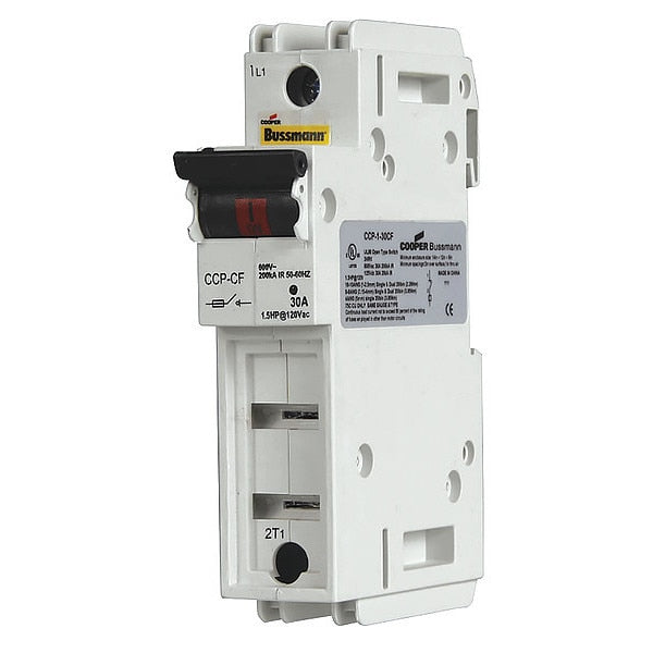 Finger-Safe Fuse Block with Disconnect Switch 1 Pole, CCP Series