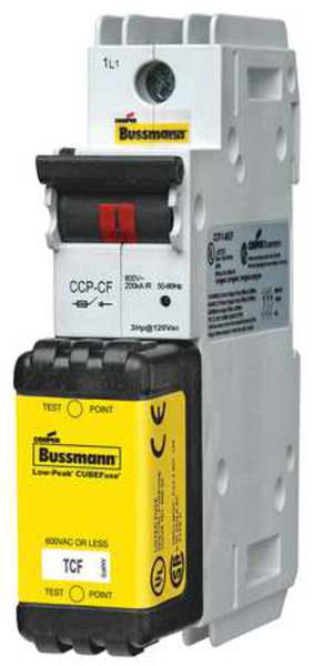 Finger-Safe Fuse Block with Disconnect Switch 1 Pole, CCP Series