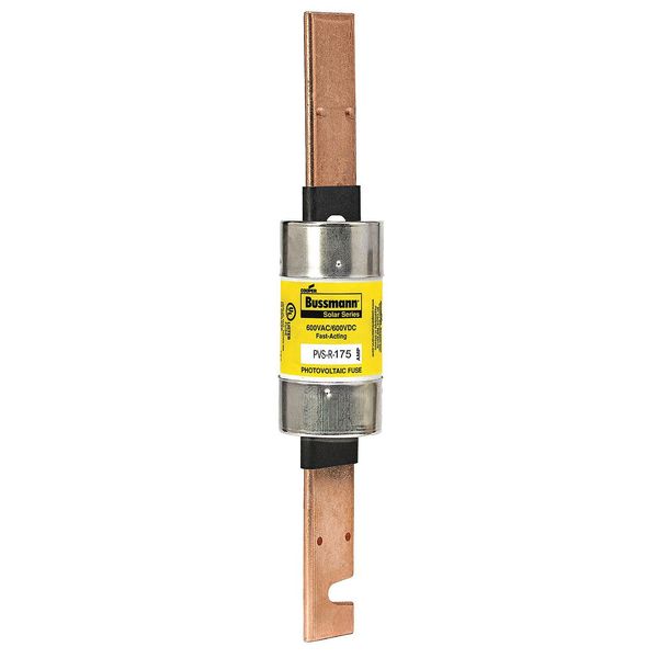 Solar Fuse, Fast Acting, 175 A, PVS-R Series, 600V AC, 600V DC, 9-5/8